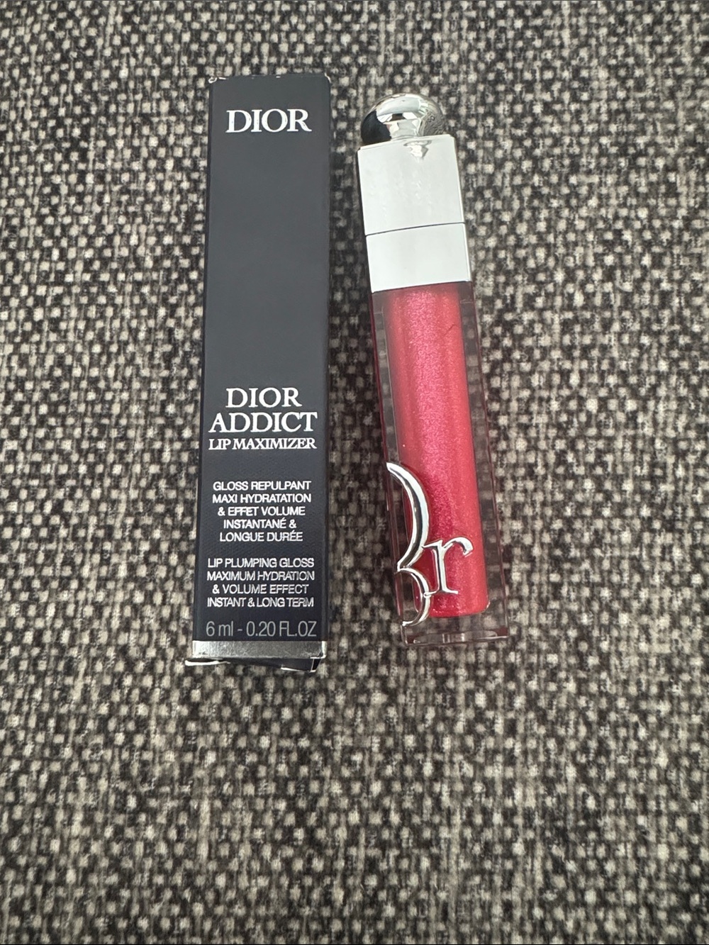 Dior Addict Lip Maximizer Gloss - Shimmery Rose Pink/Reddish